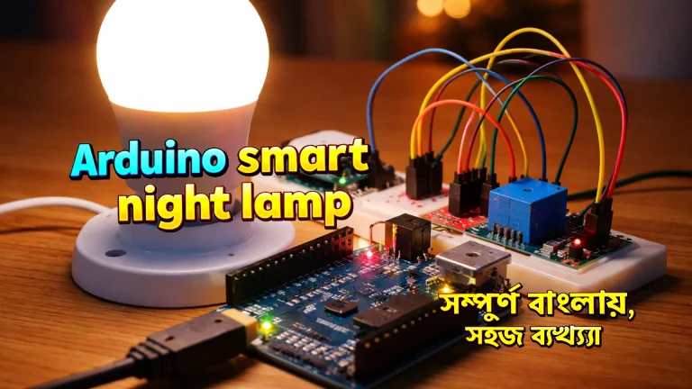 Arduino smart night lamp
