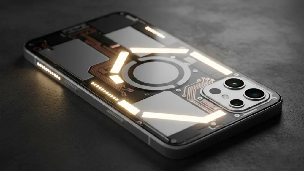 Nothing Phone 4a Pro Glyph Bar