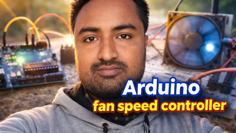 Automatic Arduino Fan Speed Controller for Energy Saving Arduino Fan Speed Controller