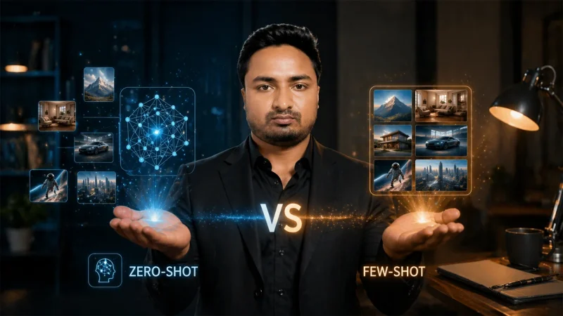 Zero-shot vs Few-shot Prompting: কোনটা বেশি কার্যকর?