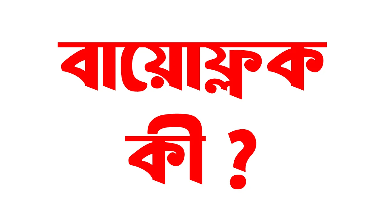 বায়োফ্লক কী